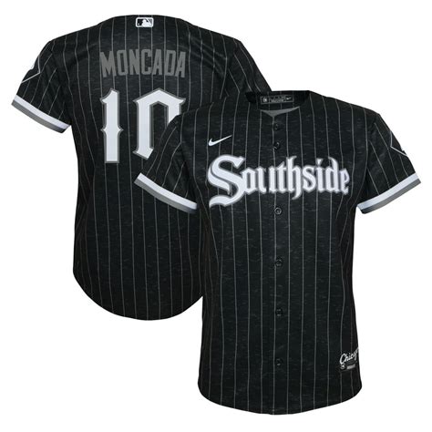 chicago white sox nike black 2021 city connect replica jersey|white sox city connect shirt.